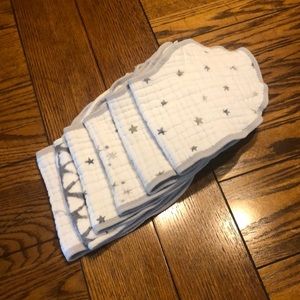 🐘Aden + Anais burp cloth/bib bundle of 6🐘